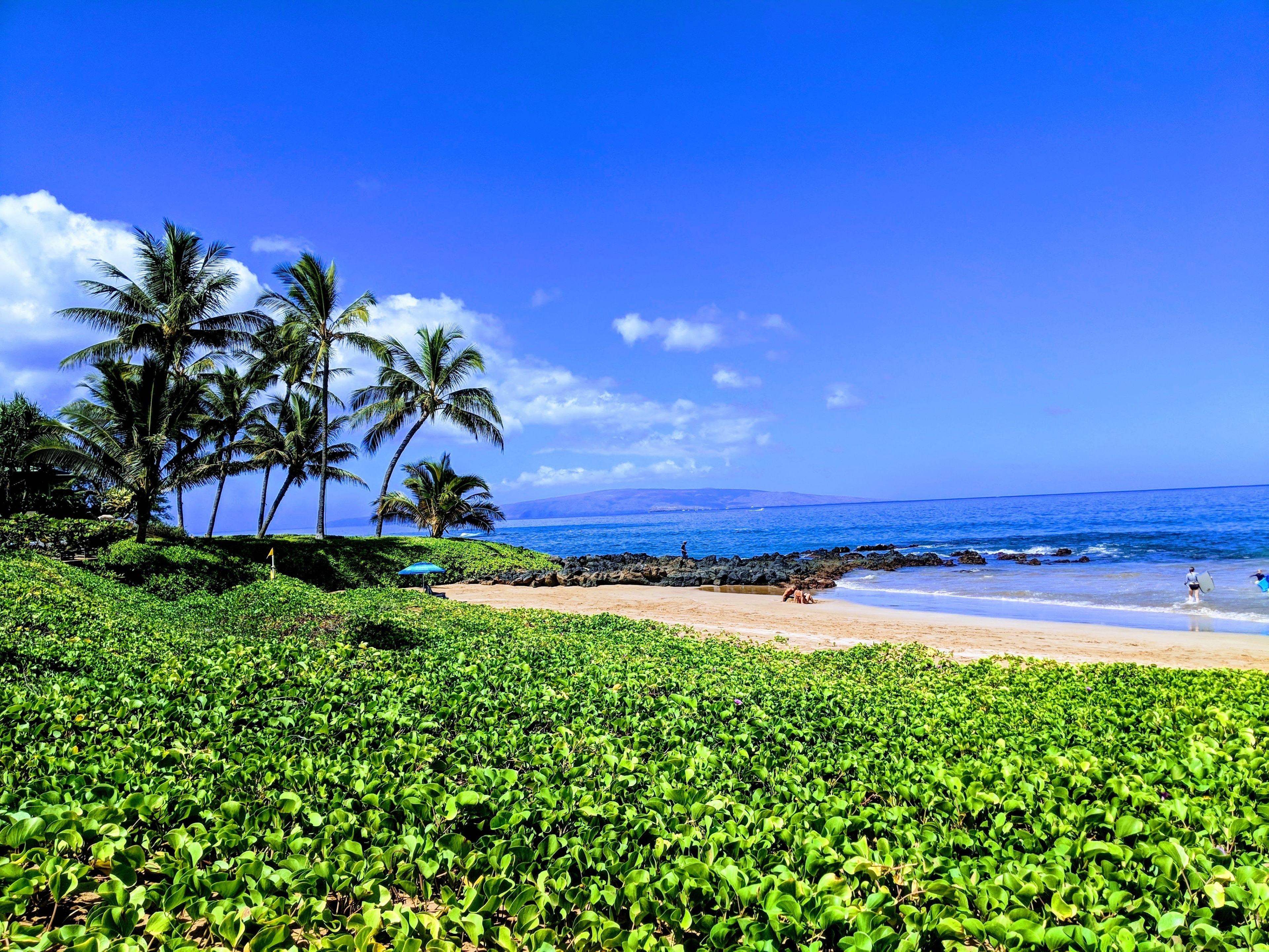 Nice beach day on the South side of the island