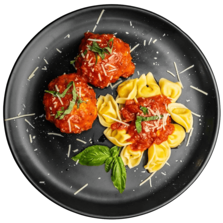 MFM Chicken Meatballs & Tortellini