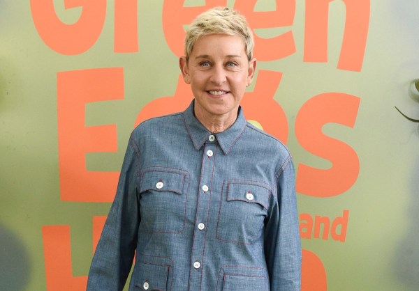Ellen DeGeneres at the 'Green Eggs and Ham' TV show premiere in 2019