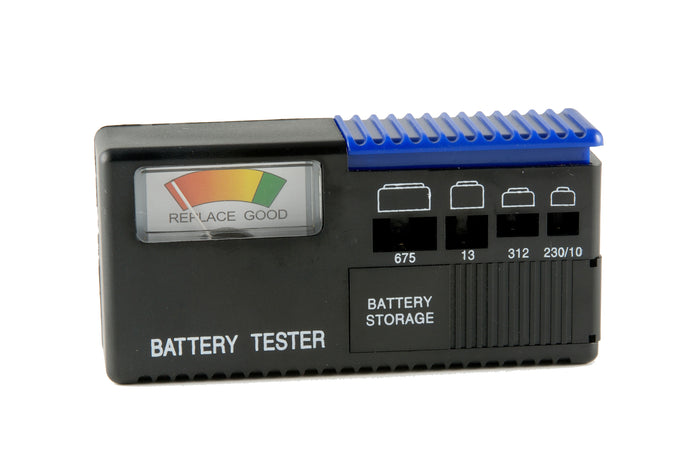 Digital Hearing Aid Battery Tester