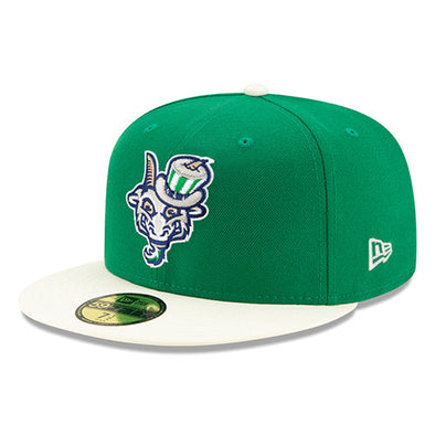 Hartford Yard Goats New Era On-Field Official E-CREW Cap