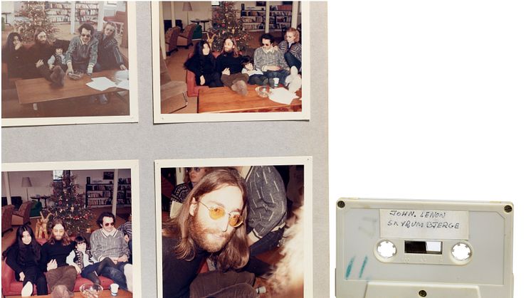 A never before released cassette tape with an interview of John Lennon and Yoko Ono was sold at auction on Tuesday night at Bruun Rasmussen Auctioneers. The hammer price landed on DKK 481,000 / EUR 64,700 / USD 75,500 (including buyer’s premium).