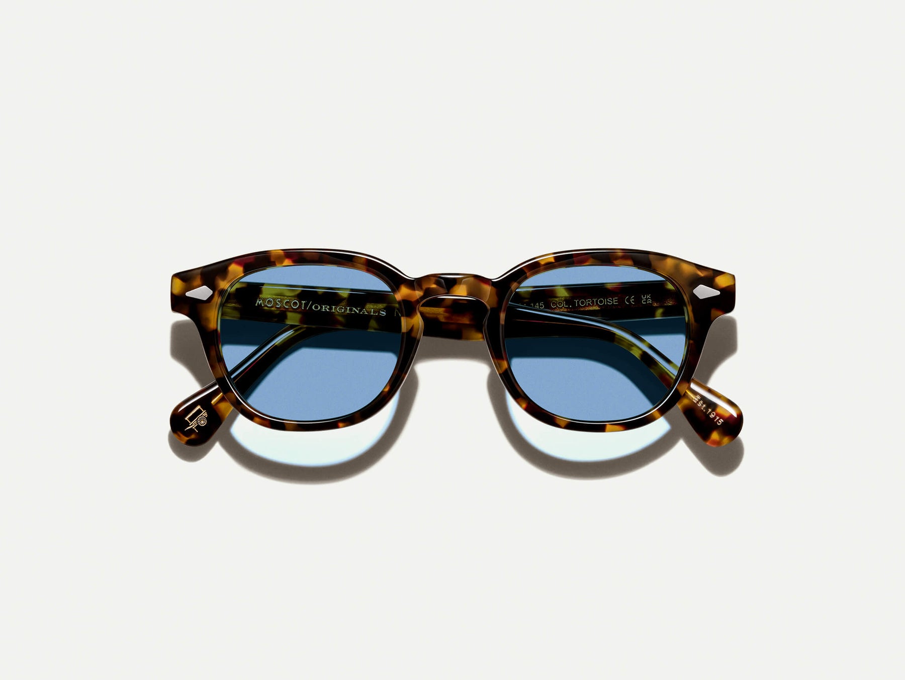 The LEMTOSH in Tortoise with BLUE⁺ Tint