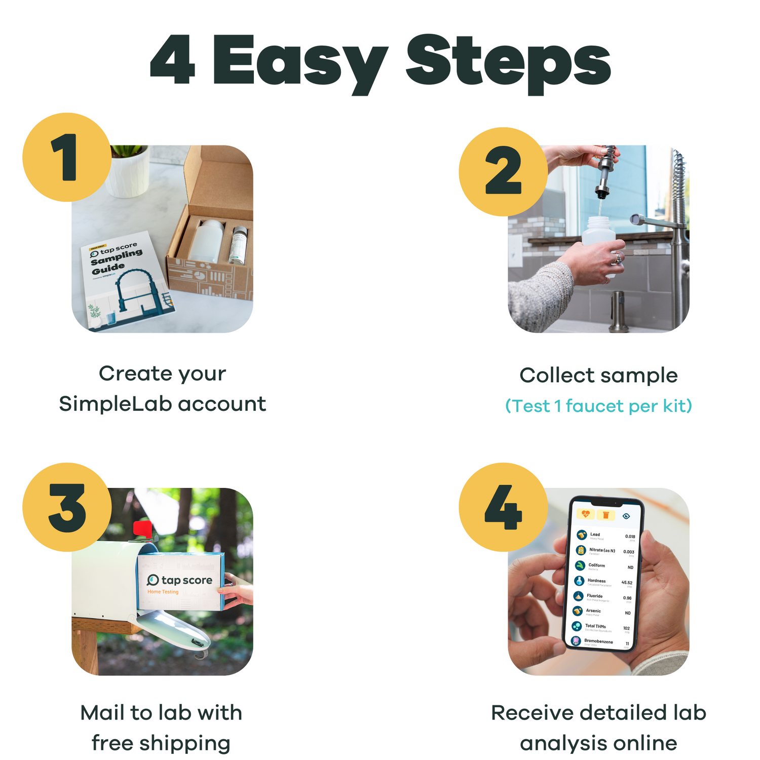 Water Testing Made Easy with Tap Score