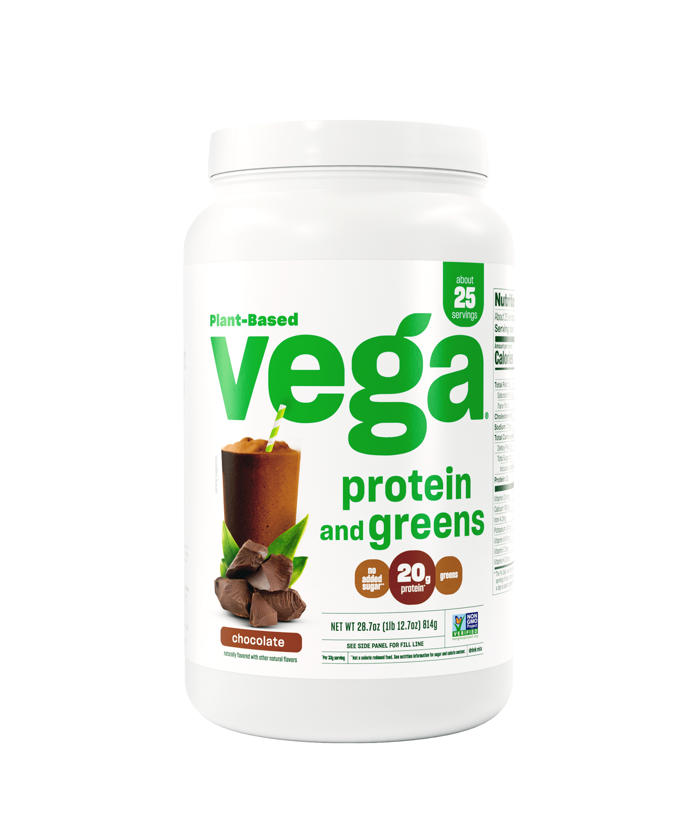 Vega Protein & Greens Chocolate Large Tub