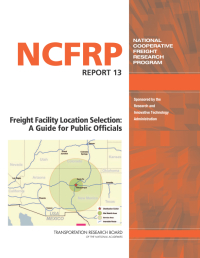 Cover Image: Freight Facility Location Selection: A Guide for Public Officials