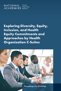 Exploring Diversity, Equity, Inclusion, and Health Equity Commitments and Approaches by Health Organization C-Suites: Proceedings of a Workshop