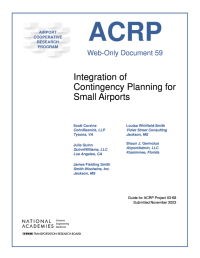 Integration of Contingency Planning for Small Airports