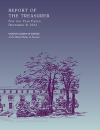 Report of the Treasurer: For the Year Ended December 31, 2023