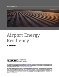 Airport Energy Resiliency: A Primer