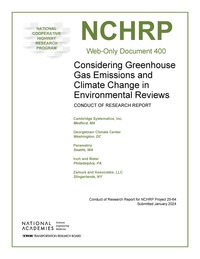 Cover Image: Considering Greenhouse Gas Emissions and Climate Change in Environmental Reviews