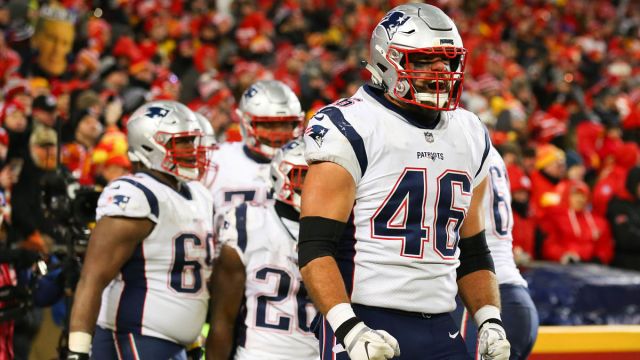 New England Patriots fullback James Develin