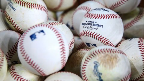 MLB baseballs