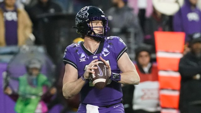 TCU Horned Frogs quarterback Max Duggan