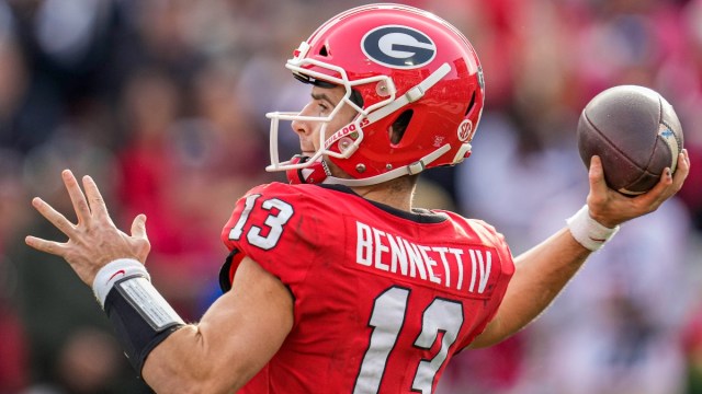 Georgia Bulldogs quarterback Stetson Bennett