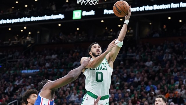 Boston Celtics forward Jayson Tatum