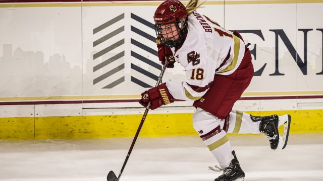 Boston College center Kelly Browne