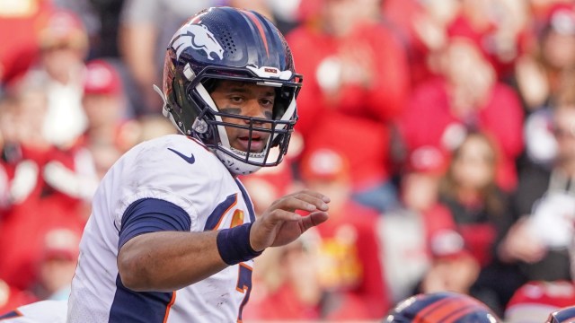 Denver Broncos quarterback Russell Wilson