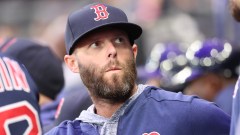 Former Boston Red Sox second baseman Dustin Pedroia