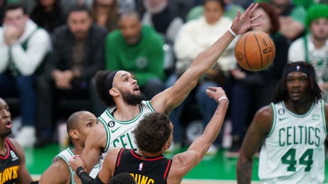 Boston Celtics guard Derrick White