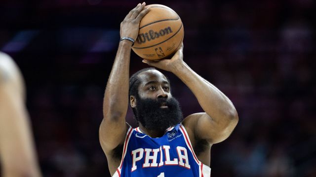 Philadelphia 76ers guard James Harden