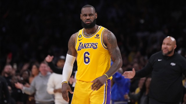 Los Angeles Lakers forward LeBron James