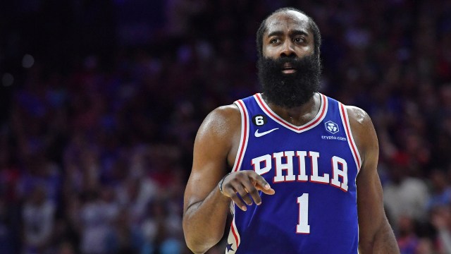 Philadelphia 76ers guard James Harden