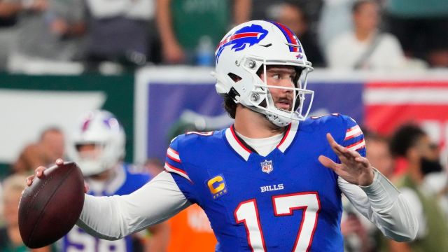 Buffalo Bills quarterback Josh Allen