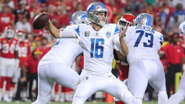 Detroit Lions quarterback Jared Goff