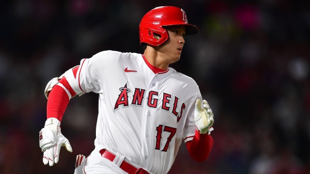 Los Angeles Angels designated hitter Shohei Ohtani