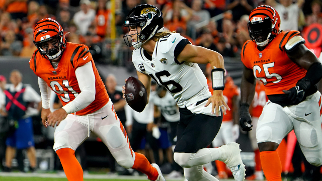 Jacksonville Jaguars quarterback Trevor Lawrence