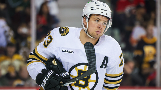 Boston Bruins defenseman Charlie McAvoy