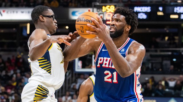 NBA: Philadelphia 76ers at Indiana Pacers