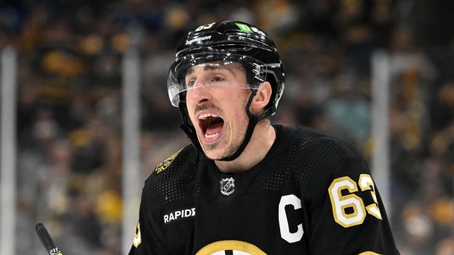 Boston Bruins forward Brad Marchand