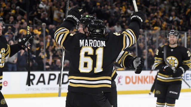 Boston Bruins winger Pat Maroon