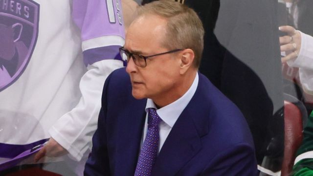 Florida Panthers head coach Paul Maurice