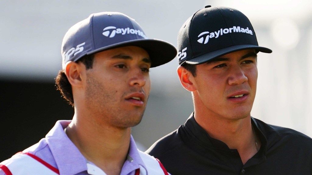 Caddie Drew Cohen, PGA Tour player Michael Thorbjornsen