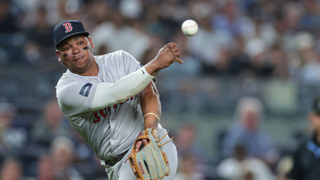 Boston Red Sox third baseman Rafael Devers