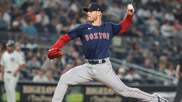 Boston Red Sox pitcher Cam Booser