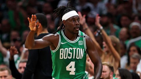 Boston Celtics guard Jrue Holiday