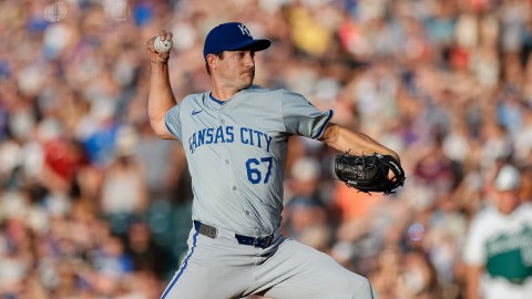 Kansas City Royals pitcher Seth Lugo