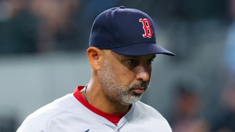 Boston Red Sox manager Alex Cora