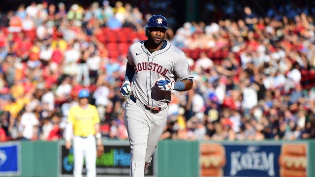 Houston Astros outfielder Yordan Alvarez