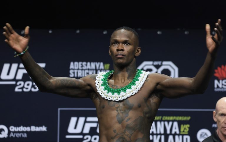 israel adesanya, august 2024