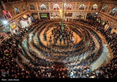 Ritual Muharram Mourning Ceremony Held in Iran