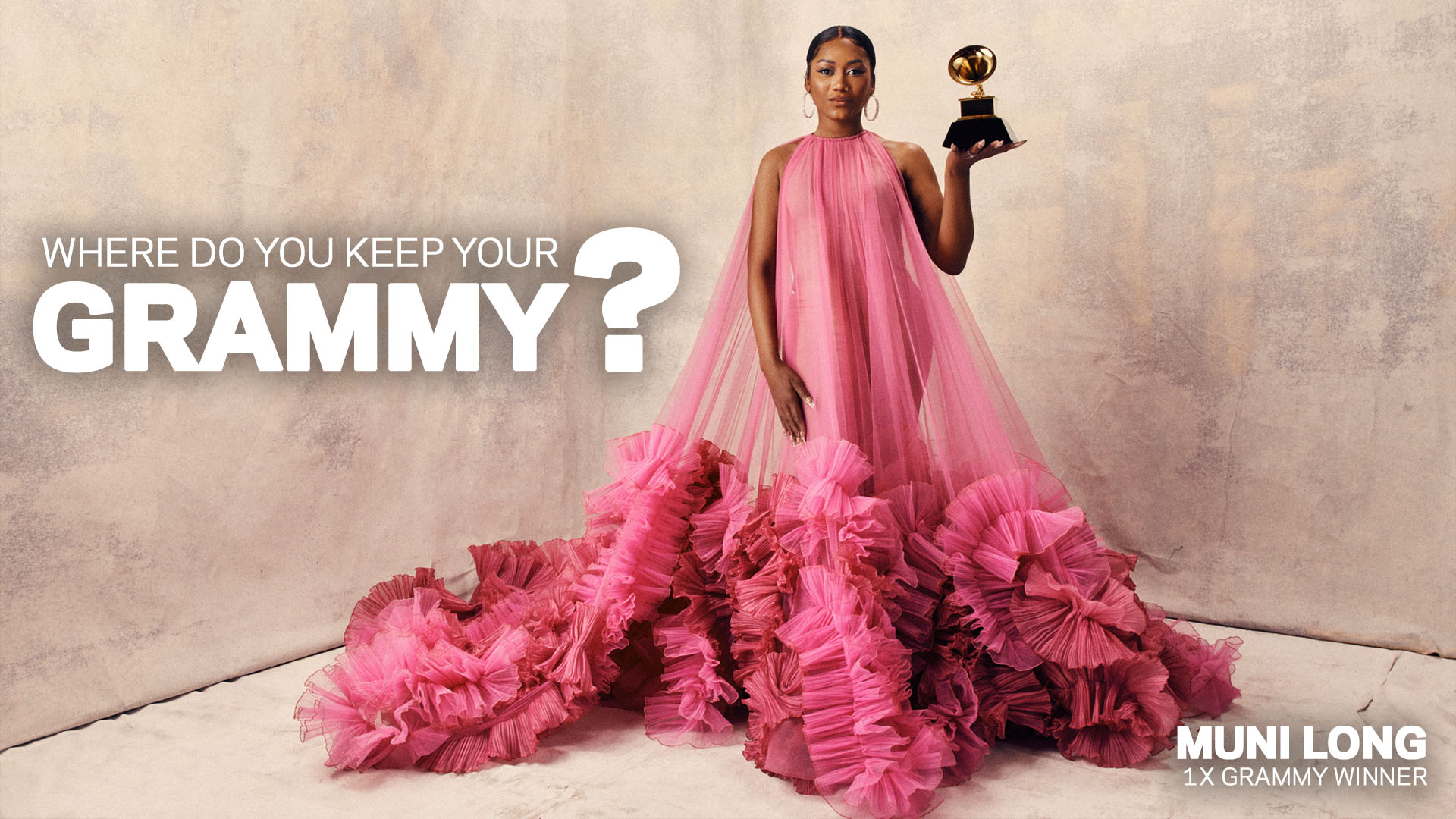 Watch Muni Long Explain Why She Keeps Her GRAMMY In The Box | Where Do You Keep Your GRAMMY?