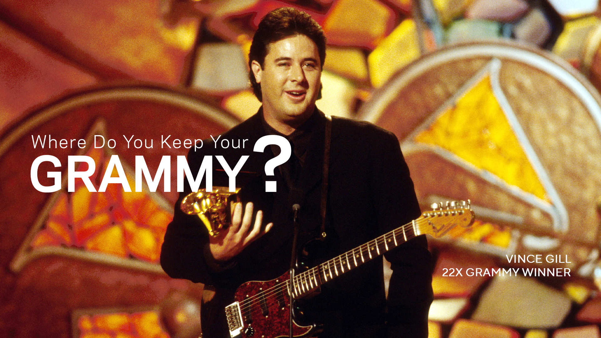 Watch Vince Gill Share His GRAMMY Success With Those Who Shaped His Music Career | Where Do You Keep Your GRAMMY?