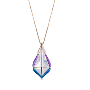 Noor Fares Blue Moon Quartz Coloured Sapphire Pendant