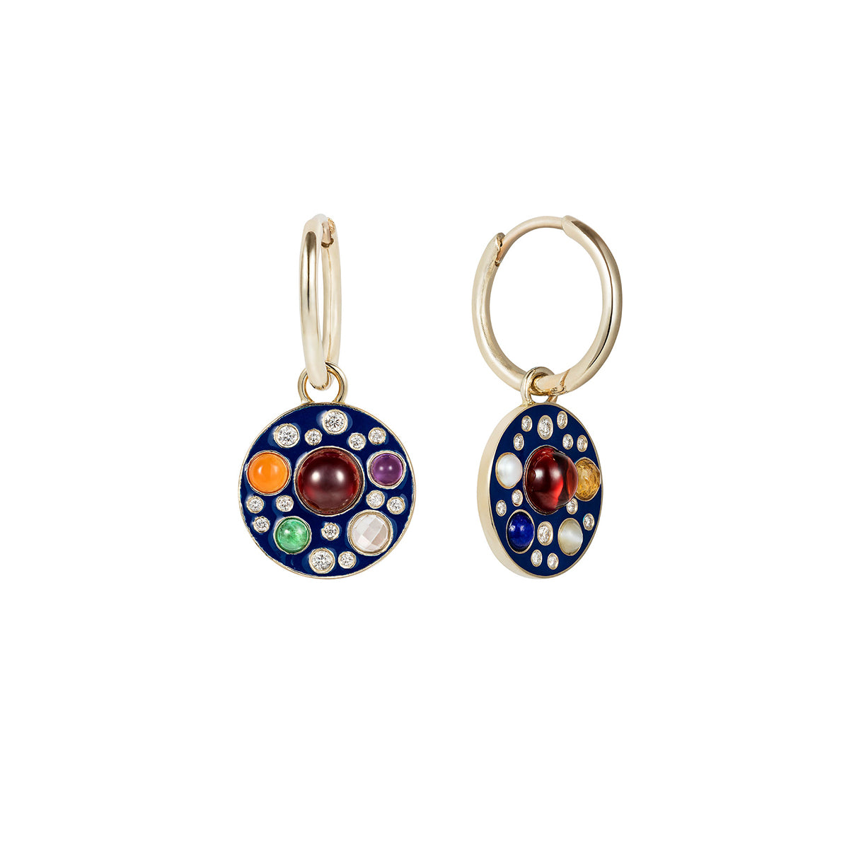 Noor-Fares-Gemstone-Diamond-Enamel-Earrings-1