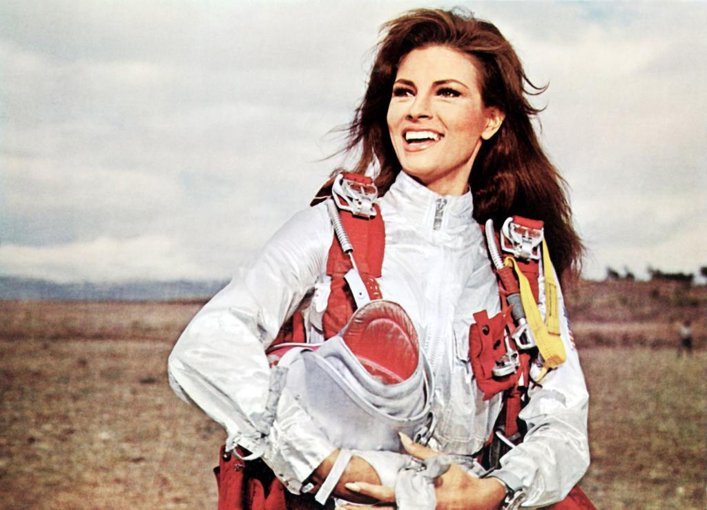 Raquel Welch in a movie.